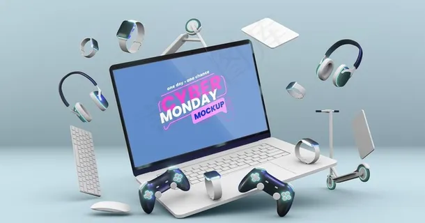 笔记本电脑样机图片