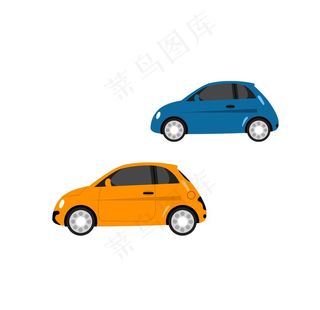 手绘卡通小汽车模型图片