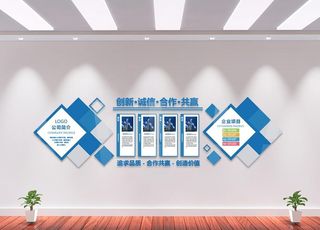 企业文化墙 图片