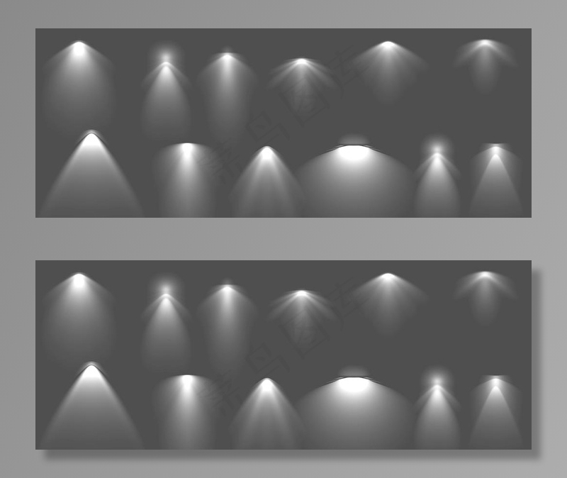 免抠图射灯灯光图片