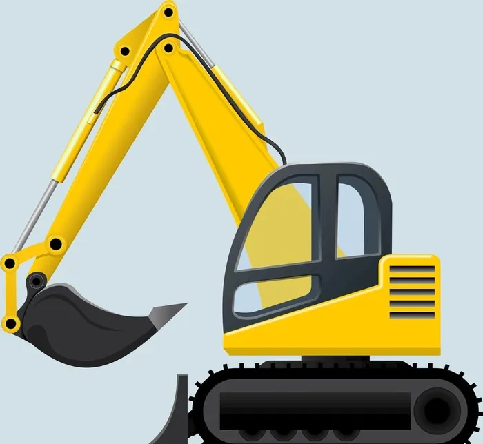 挖掘机图片(2400x2283)psd模版下载