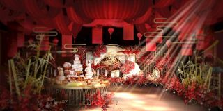 中式婚礼  图片