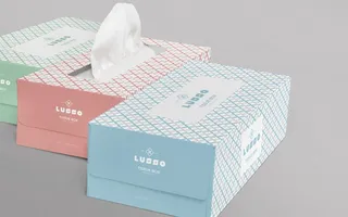 纸巾盒包装效果图样机图片