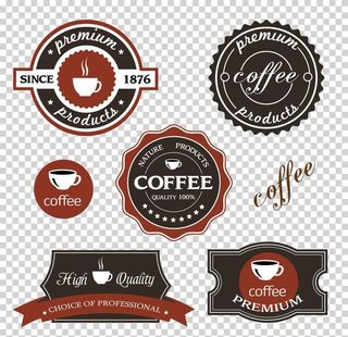 咖啡标签图片