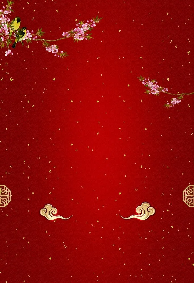 红色背景图片(3543x5315)psd模版下载