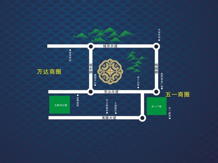 区位图图片cdr矢量模版下载