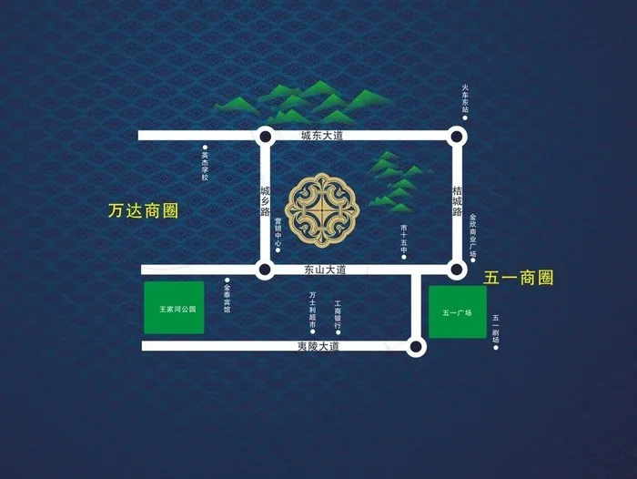 区位图图片cdr矢量模版下载