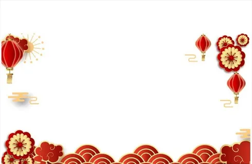 祥云底部 剪纸 新年 春节 灯图片