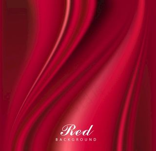 红色丝绸背景图片