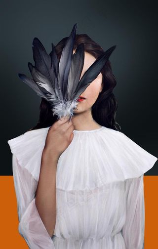 美女装饰画图片