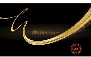 金色奢华曲线图片