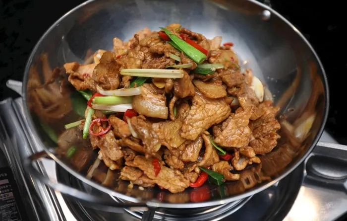 干锅肉片图片