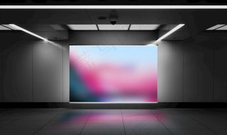 户外广告室内广告海报灯箱图片