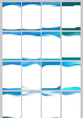 蓝色展板背景图片