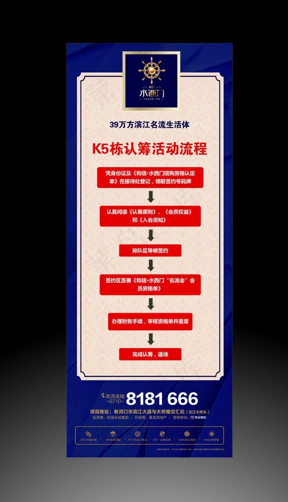 活动流程图片cdr矢量模版下载