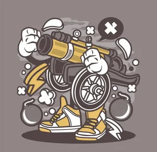 卡通新潮图案 图片