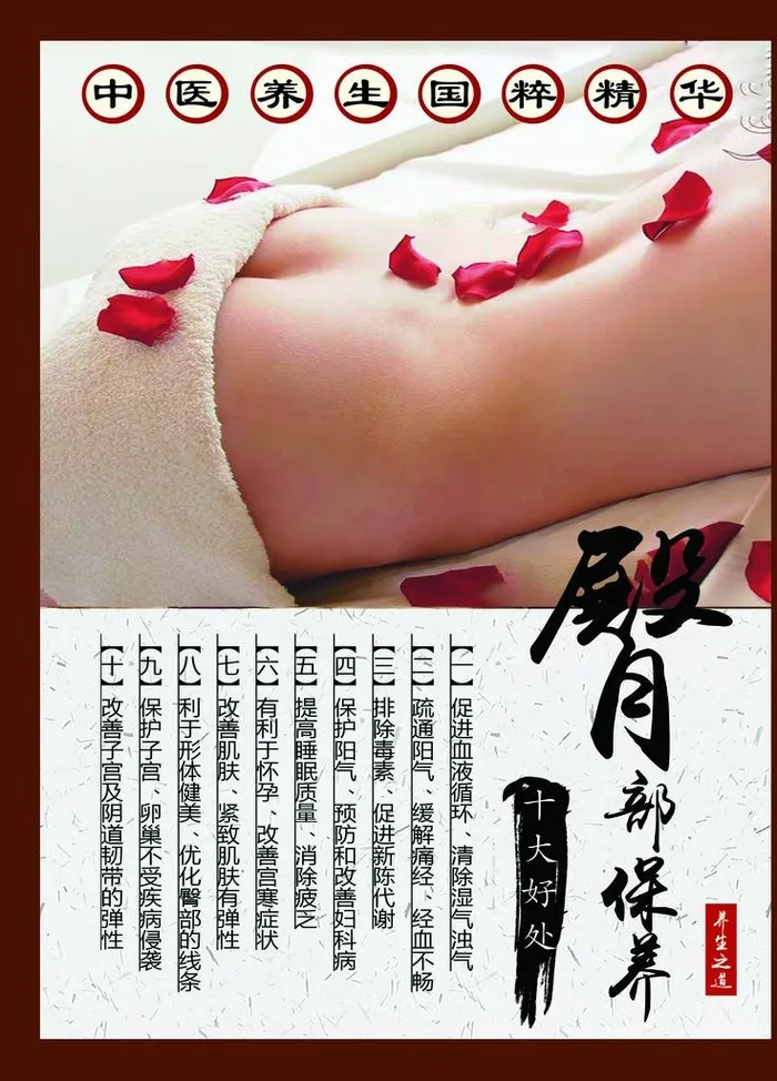 臀部保养海报图片(1701x2268)psd模版下载