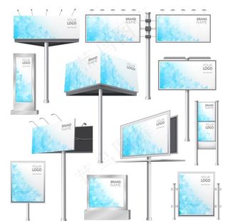 广告牌 路牌图片