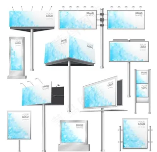 广告牌 路牌图片