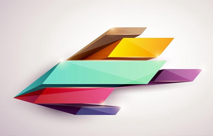 彩色几何图案图片