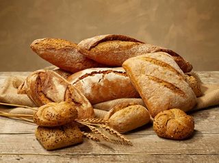 吐司面菜鸟图库片