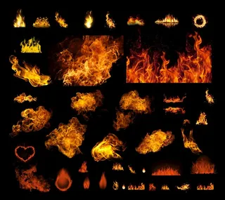 火图片