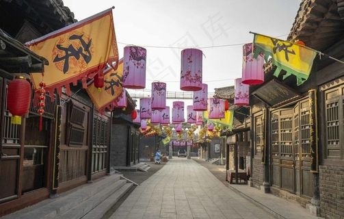 水浒影视城紫石街图片