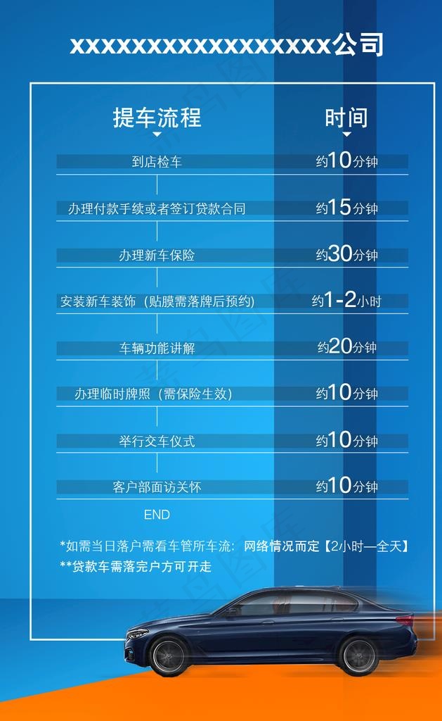 BMW交车图片psd模版下载