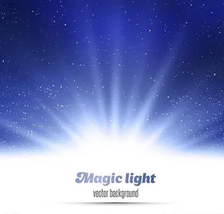 放射光效星空背景图片