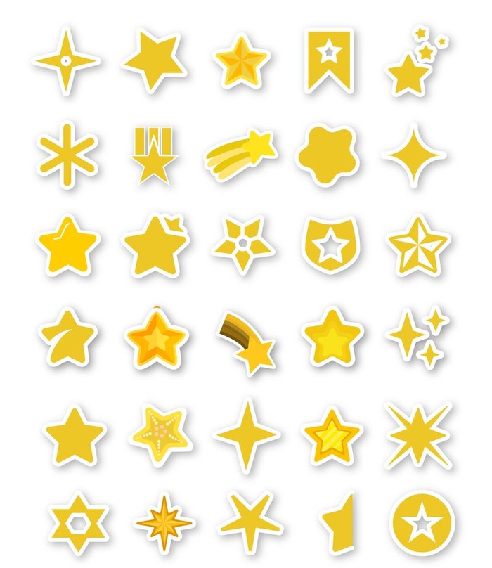 五角星图片(3128x3728)psd模版下载