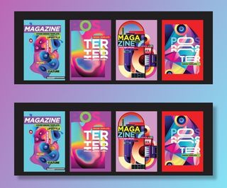 彩色创意海报图片