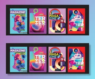 彩色创意海报图片