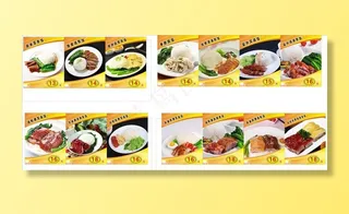 烧腊快餐店灯箱广告图片