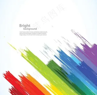 彩色颜料背景图图片