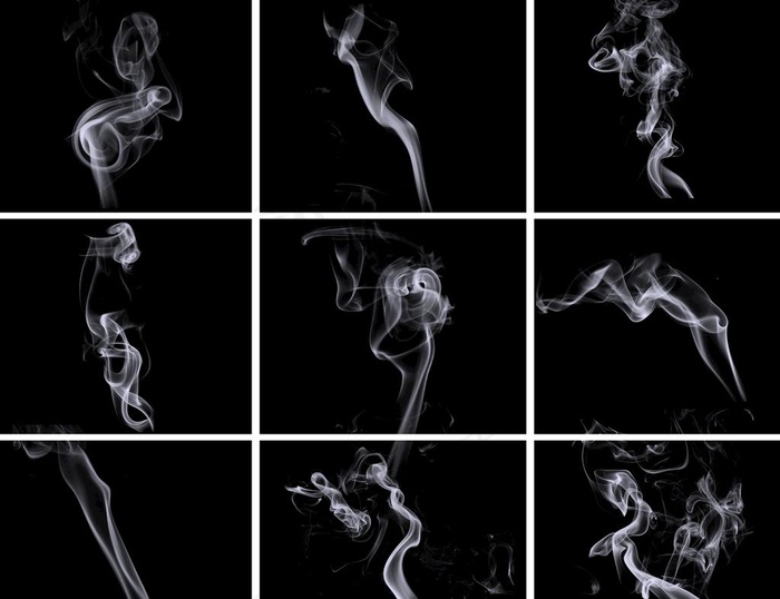 烟雾分层素材图片