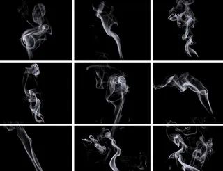 烟雾分层素材图片