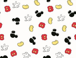 分开的米奇头手脚身子图片