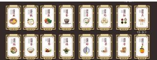 食堂文化标语墙图片