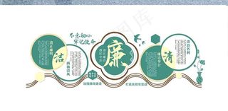 廉政文化墙 图片