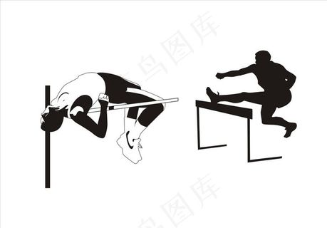 跳高 跨栏图片