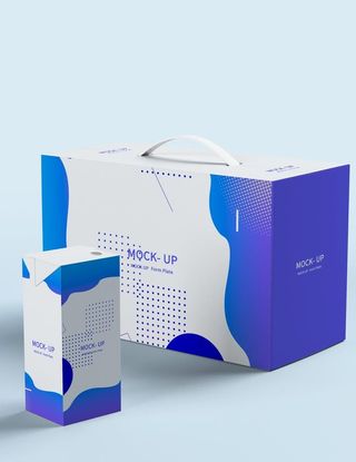 包装盒样机图片