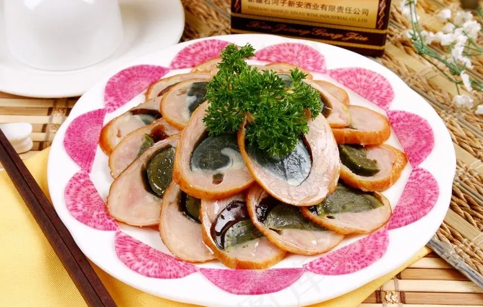 松花鸡腿图片