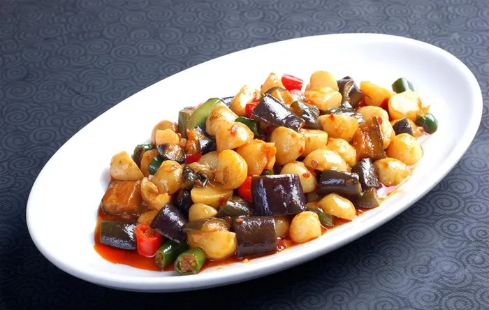 土豆烧茄子图片