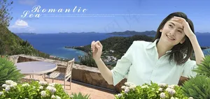 阳光女孩之不老风情 微笑图片