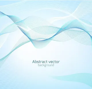 蓝色抽象线条背景图片