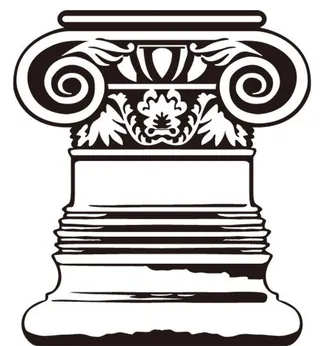 纯矢量迷你版罗马柱纹图片