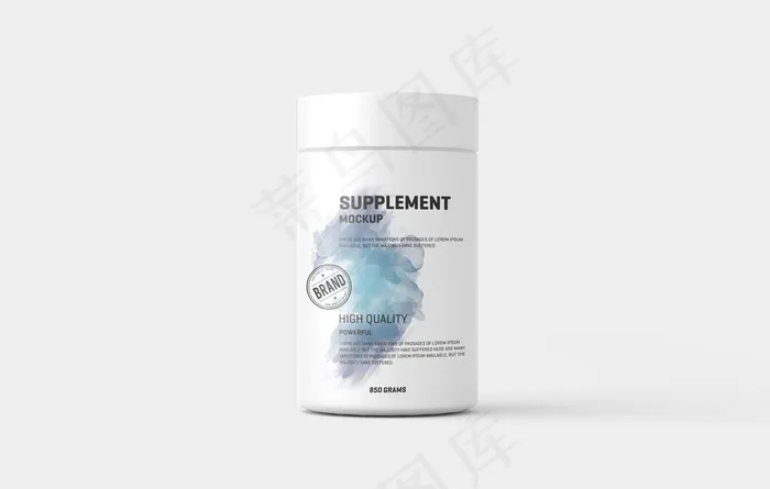 药瓶样机图片psd模版下载
