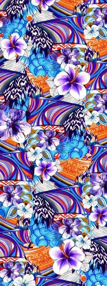 花朵 花卉 欧美印花 各种花图片psd模版下载