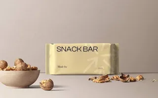 咖啡包装样机图片