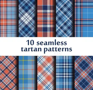 格子衫图案图片